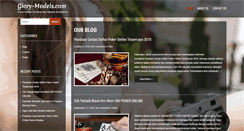 Desktop Screenshot of glory-models.com